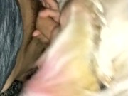 Slut ex-girlfriend sucking my dick  7/16