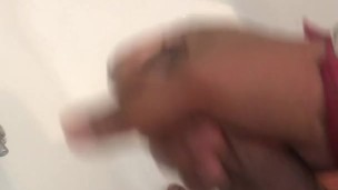 Masturbating in bathroom