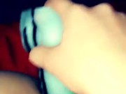 Trying out my brand new huge dildo;) Almost too much to handle  15/16