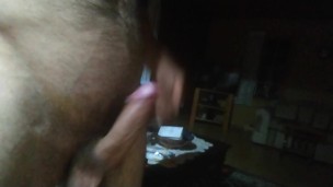 Slapping the cock