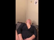 So Joe, Tell Your Wife I Said Hi: Chubby Blonde Gets Horny Telling Hookup Story 6/16