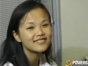 ED POWERS - Asian teen Mia Smiles Enjoys Riding Paul 1/16