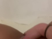 Masturbating in the shower with someone home 10/16