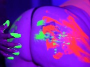 fat ass glow in the dark slapping 10/16