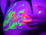 fat ass glow in the dark slapping 12/16