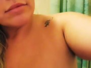 Amateur Milf smoking before a hot shower. Get undressed with me.  14/16