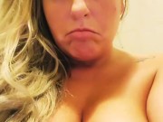 Amateur Milf smoking before a hot shower. Get undressed with me.  15/16