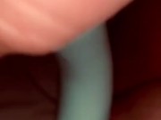 Lonely girl fucks herself in bed with a vibrator 4/16