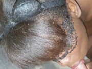 jeune black aux oreilles de chat suce une bite blanche 6/16