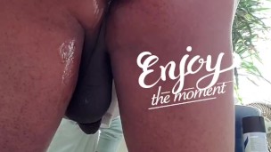Anal Carrot Masturbation