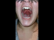 Girl Drinking and Burping 12/16