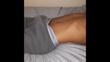 Hands Free Denial (Cum in Briefs)