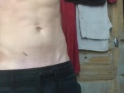 Je me déshabille francais muscler 