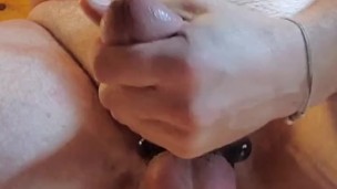 Daddy edges, then ruins his orgasm