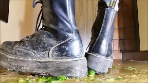 Food Stomping with Doc Martens Boots (Trailer)