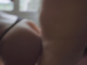 Intimate and Passionate Sextape in Black Stockings  Amateur CarlaCarlo 4k 14/16