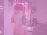 Big ass teen plays beat saber VR gets fucked by stepbrother with buttplug & facial (Hebrew) 1/16