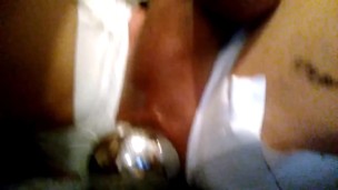 Anal insertions! Newer videos will not have the strobe thing
