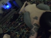 HOT SLUT EATS ASS AND SUCKS BIG COCK 6/16