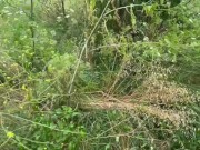 Risky Outdoor Blowjob Fuck and Creampie - Spectators 6/16