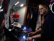 Sex Crazed Nymph Guzzles Cum & Drops A Fat Load in You're Ear.mp4