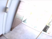 Amateur couple had sex on the couch Horny holiday in Spain 8/16