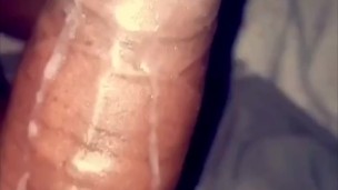 Listen To Me Cum Hard As I Shoot a Thick Load From My Big Black Cock