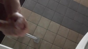 Solo male Masturbation unloads cum