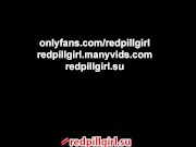 hot horny blonde gets creampie redpillgirl