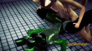 Furry Yaoi - Cute Fox & Dragon Yiff 3/3