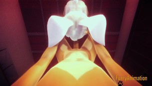 Furry Yaoi - Fox & Bunny Yiff 1/2