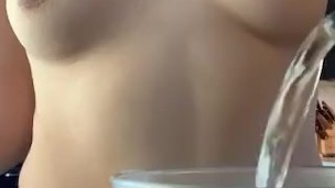 Making coffee for my man 