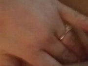 Sexy tattooed milf loves to play with herself and taste her own cum. 13/16