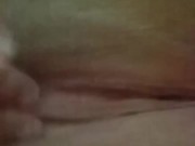 Sexy tattooed milf loves to play with herself and taste her own cum. 4/16