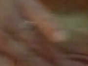 Sexy tattooed milf loves to play with herself and taste her own cum. 5/16