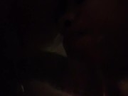 Dads friend comes over and fucks me in mouth with his big dick...  no hands! Make me gag! 10/16