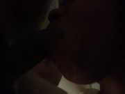 Dads friend comes over and fucks me in mouth with his big dick...  no hands! Make me gag! 12/16