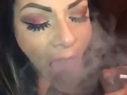 Smoking facial finale (fan request)  10/16