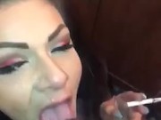 Smoking facial finale (fan request)  9/16