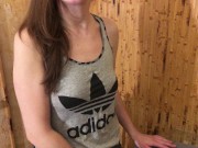 Расплатилась с Курьером Своей Узкой Киской и Минетом. Русское Любительское с Разговорами 2/16