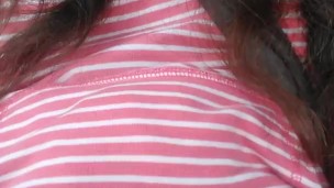 Sexy Hairy Hot Passenger Seat Slut goes for a Public Car Ride & FLASHES HUGE HIRSUTE HAIRIEST PUSSY