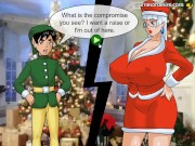 [Xmas Hentai Game] Christmas Pay Rise - Mrs. Santa fucks cheat on her husband with Sparky the elf 4/16