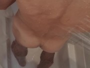 Beautiful Couple Show Their Affection for each other in Romantic shower scene 9/16