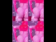 Christmas bimbo twerks her plastic slut body 12/16