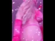 Christmas bimbo twerks her plastic slut body 13/16