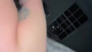Hot wife satin blowjob