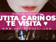 INTERACTIVO JOI STYLE PUTITA CARIÑOSA TE VISITA [ASMR SOUNDS] EROTIC AUDIO | ARGENTINA 4/16