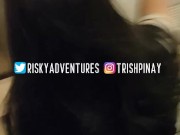 Kabit na Pinay Hindi Mapigilang Umungol Nang Kinantot sa Hallway 10/16