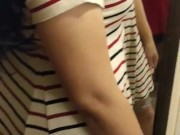 Kabit na Pinay Hindi Mapigilang Umungol Nang Kinantot sa Hallway 15/16