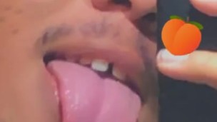 Do you like the way I flick my tongue or nah 